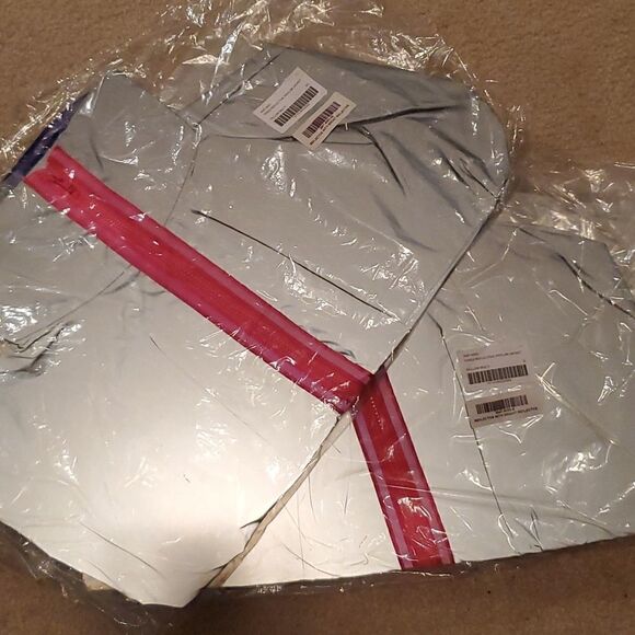 TEREZ Reflective Peplum Jacket  - Picture 4 of 6